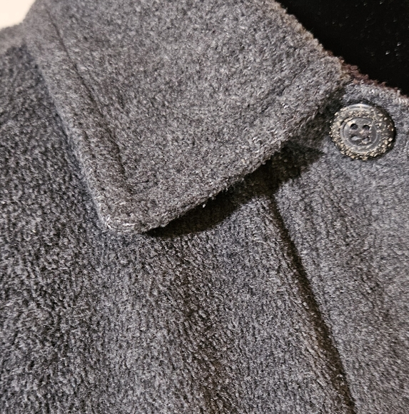 Host Pick Point Zero shacket overshirt 90's y2k polar fleece shirt jacket - Picture 6 of 10